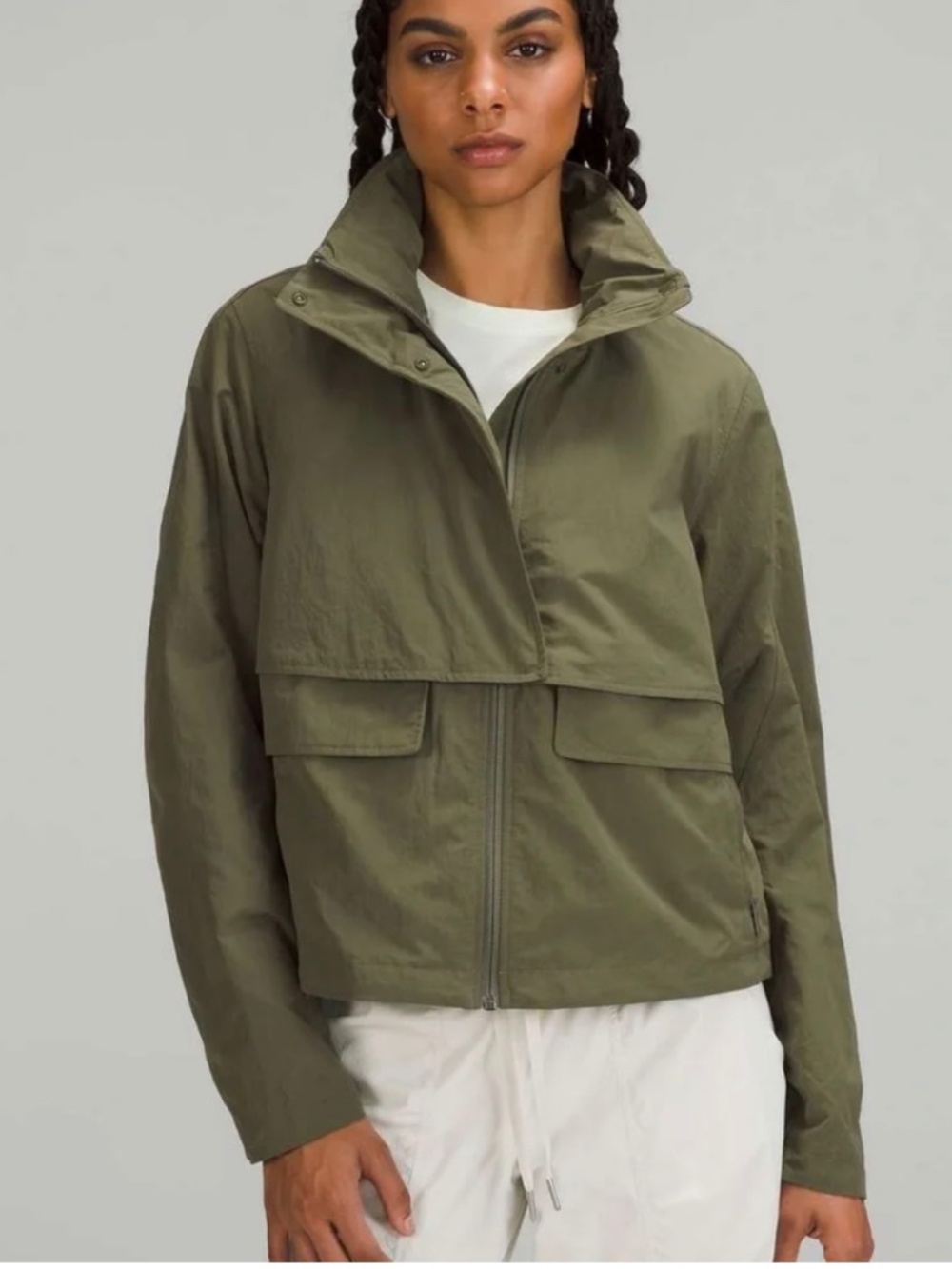 Lululemon Always Effortless Jacket Olive Green